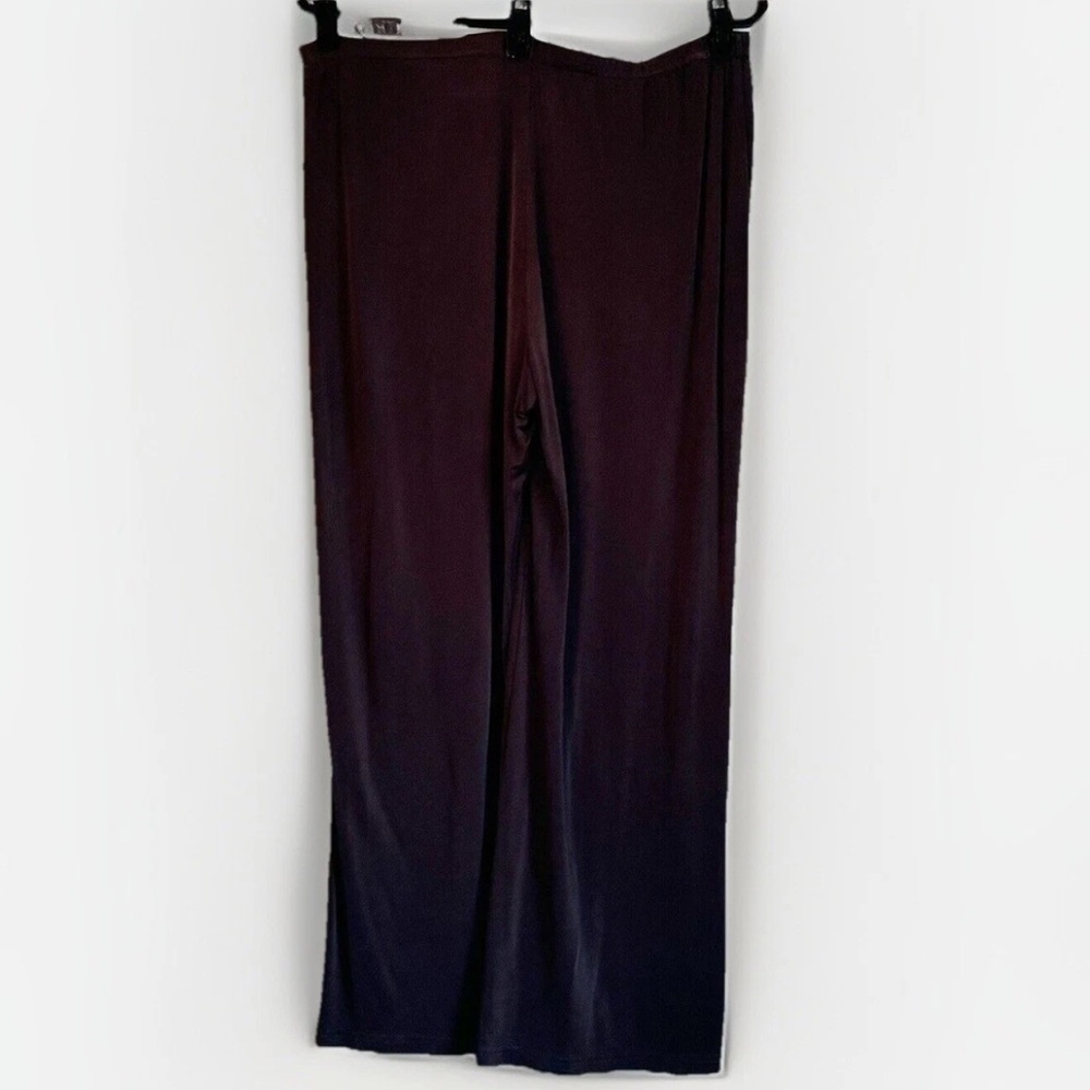 Marina Rinaldi Womens Large Slinky Pants Black Ubicato Knitted Quiet Luxury - Picture 8 of 9